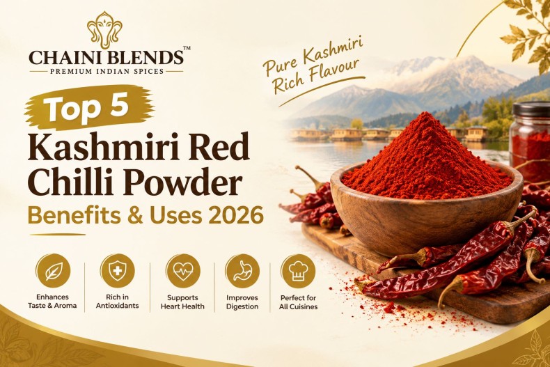 Top 5 Kashmiri Red Chilli Powder Benefits & Uses 2026