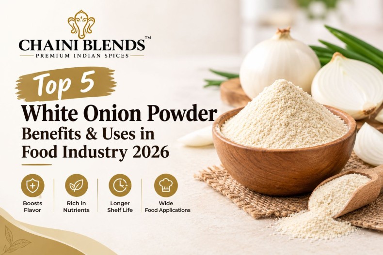 Top 5 White Onion Powder Benefits & Uses in Food Industry 2026